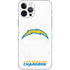 NFL Los Angeles Chargers Distressed iPhone 12 Pro Skin